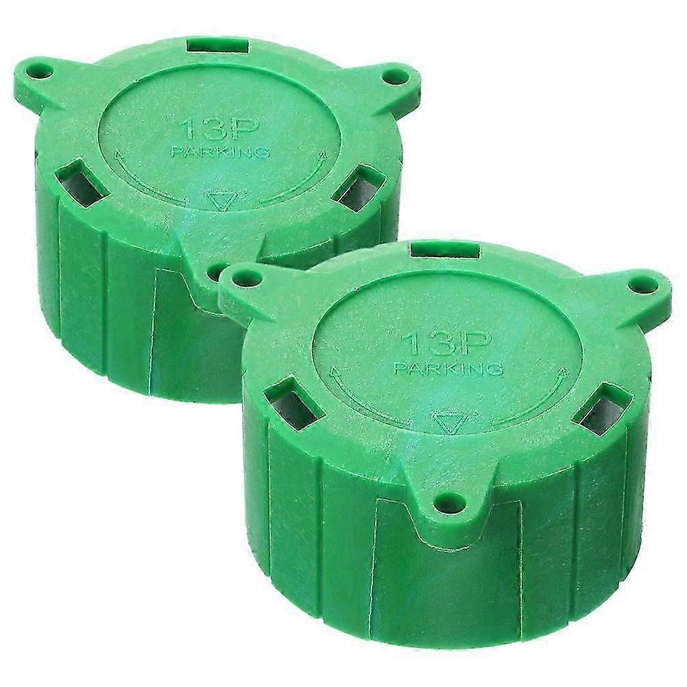 2pcs Plug Holder 13 Pin Trailer Plug Protective Cap Easy To Install Trailer Plug Cap For Maximum Protection And Longevity