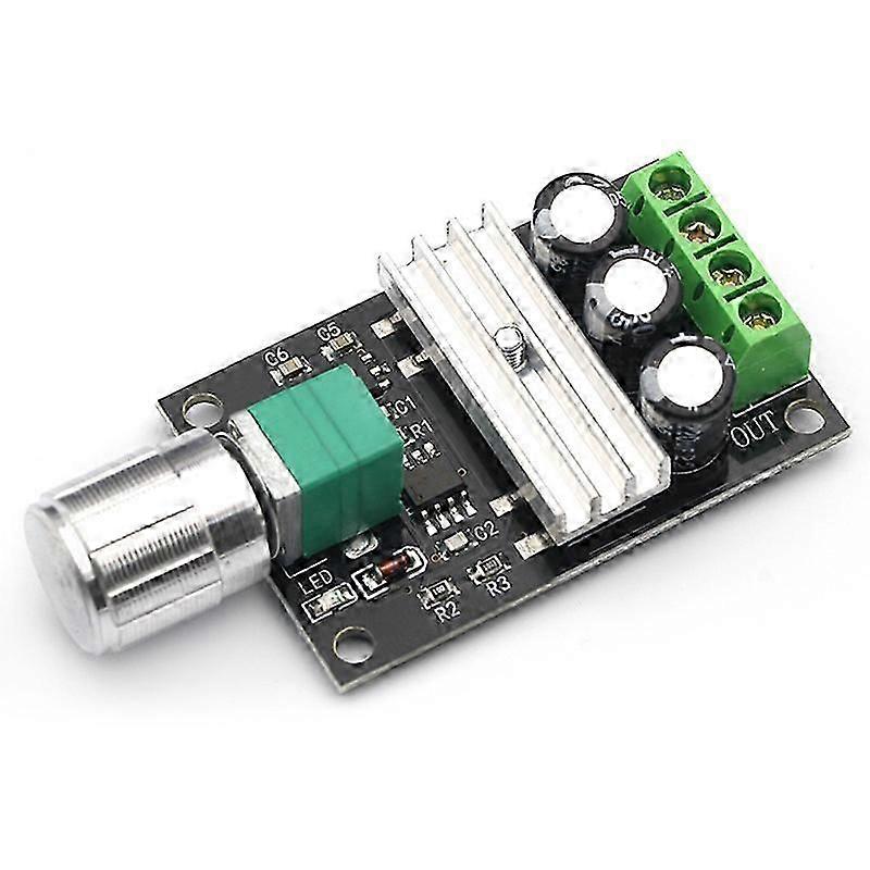 Controlador de velocidad del motor PWM DC 6V 12V 24V 28V 3A Interruptor regulador de velocidad