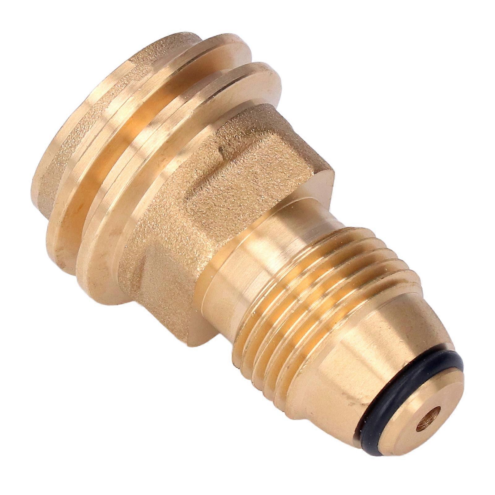 Propane Tank Adapter Hose Quick Connect Fitting Brass QCC 1