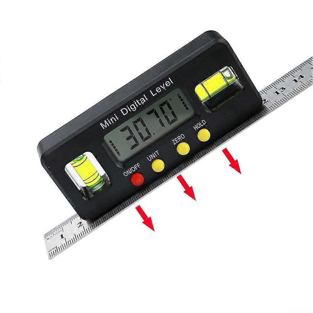 Magnetic Base Digital Angle Meter 150mm For Builders, Digital Display, Angle Finder, Construction Measuring Tool