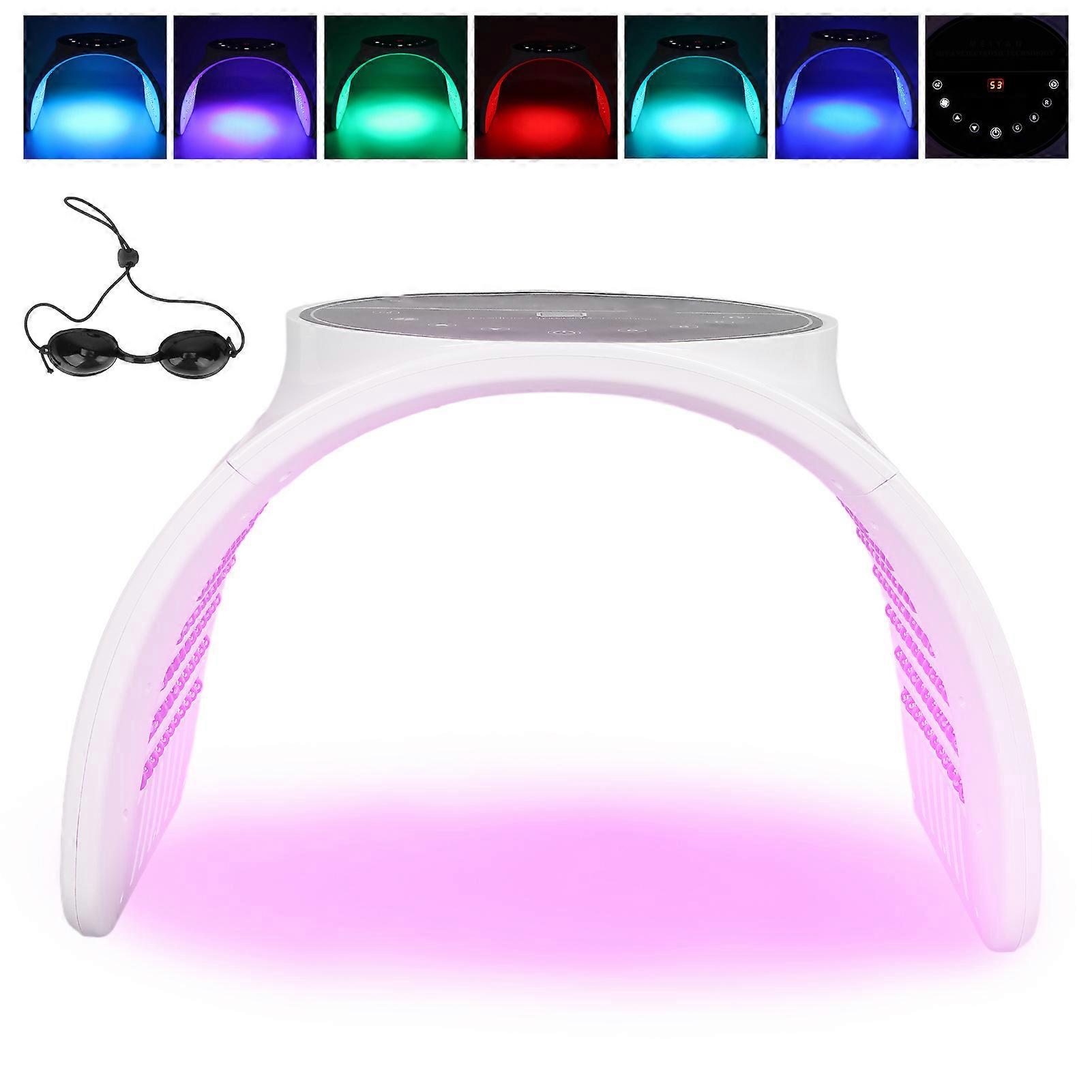 LED Photon Light Therapy Machine 7 Colors 242 Chips 18.9x11.8x9.8in