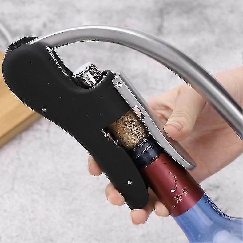 Deluxe Screwpull Lever Corkscrew Wine Bottle Opener, Professional Bar Tool Gift