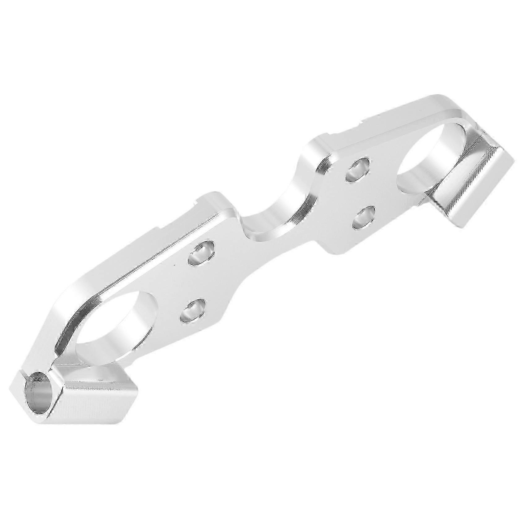 Front Top Fork Upper Clamp Handlebar Holder Bracket for GSX1300R 2008-2020(Silver) 2025