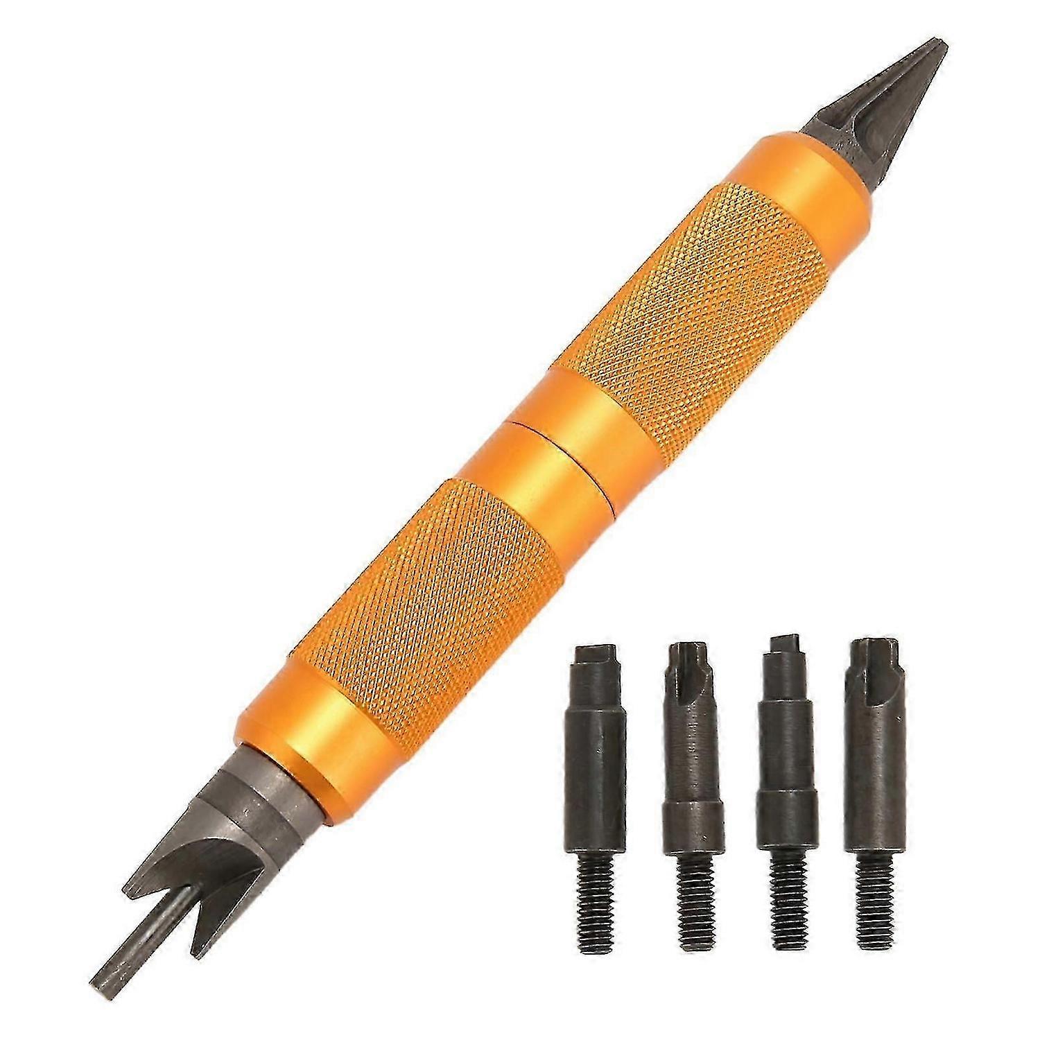 Double Ended Case Prep Multitool Sharpness Skid Resistance Case Chamfer Deburring Hand Tools Reloading Essential Tools Edition 0822