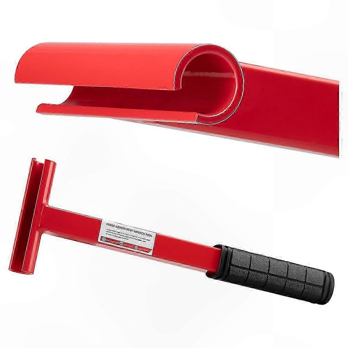 Commercial Door Hinge Adjustment Wrench - Long Handle Hinge Bender Tool, 134 Gauge for Professional Use