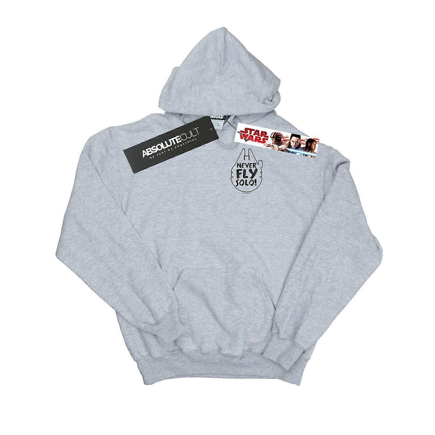 Star Wars jenter aldri Fly Solo Hettegenser