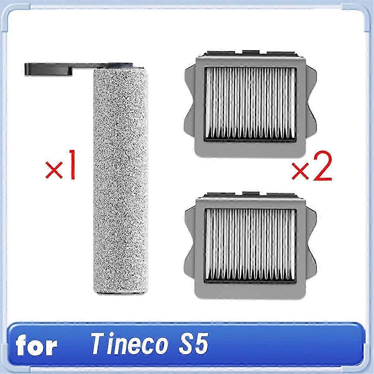 Replacement Brush Rollers and Filters for S5 Series Cordless Wet Dry Vacuum Cleaner Replacement Kit