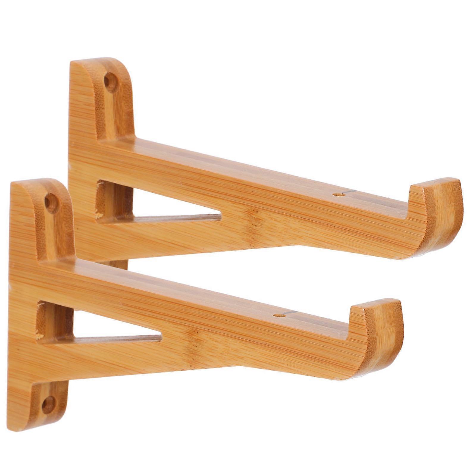 Wood Brackets for Shelves Triangle Brackets for DIY Wall Mount 8Pcs