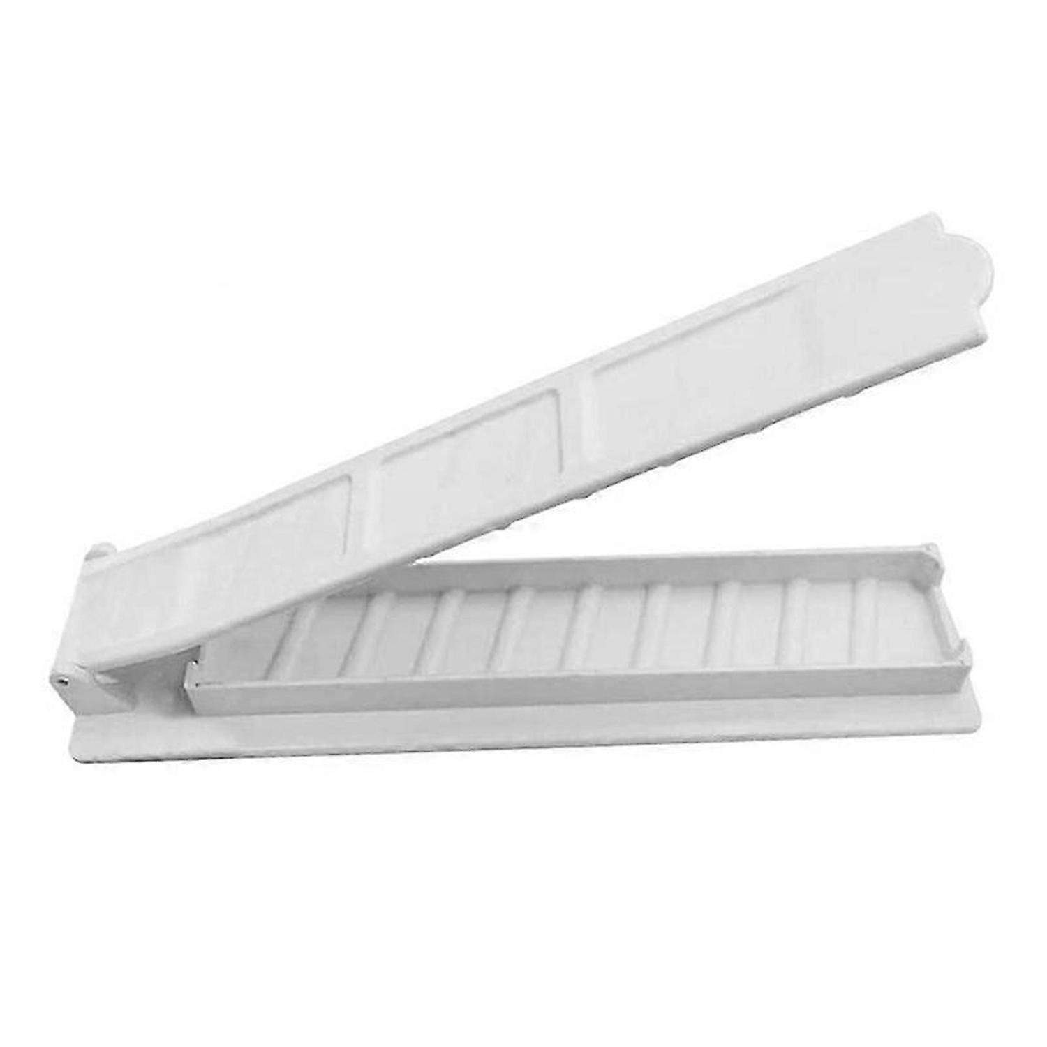 Single Row Kebab Maker BBQ Meat Skewer Machine Kebab Maker Reusable BBQ Skewer Maker Kebab - White