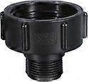 Tap adapter for IBC tank
