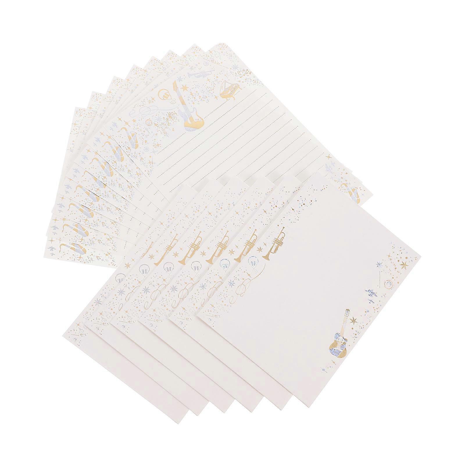 Elegant Vintage Envelope and Stationery Paper Set for Party 1Set
