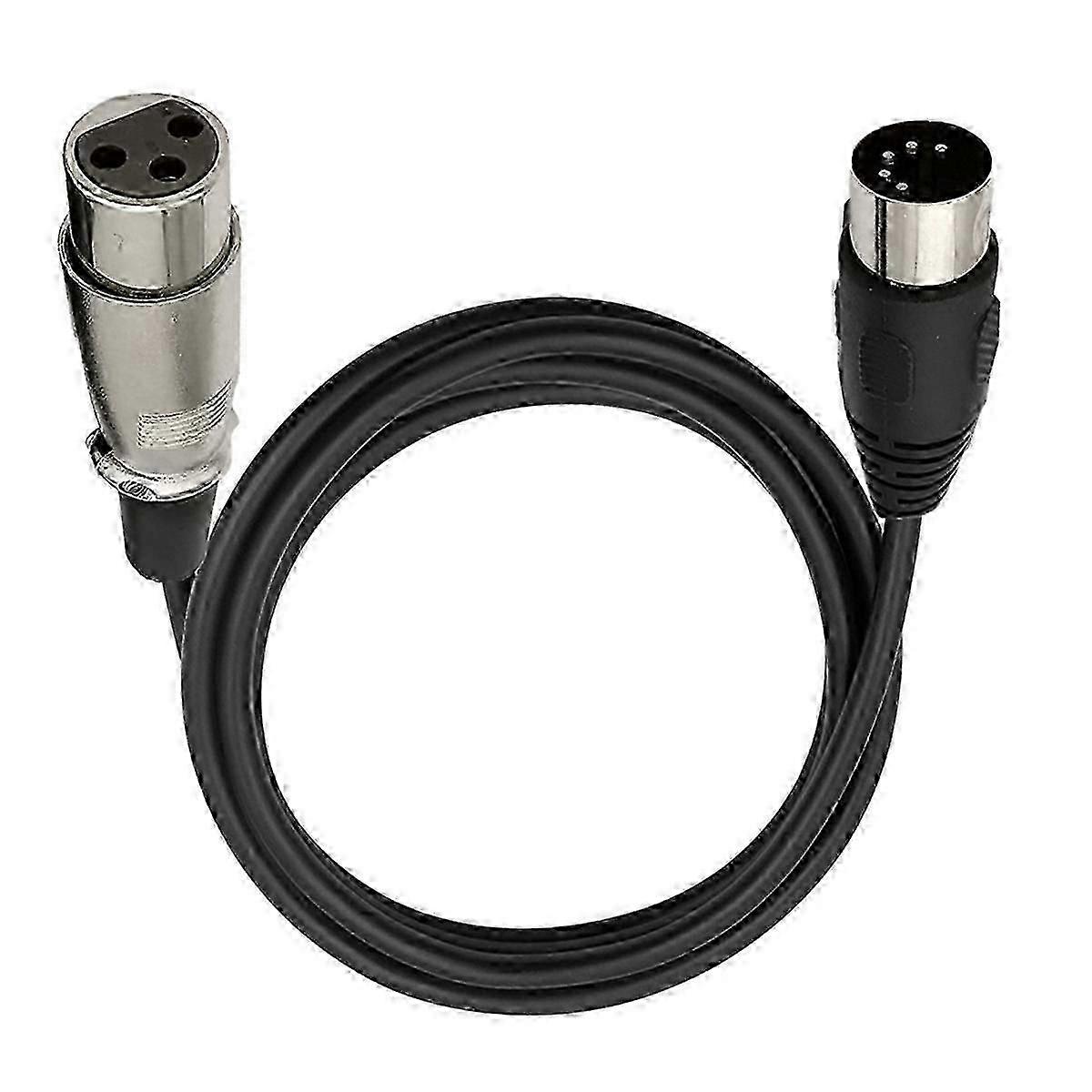 Kabel mit MIDI oder XLR DIN 5P Stecker auf XLR