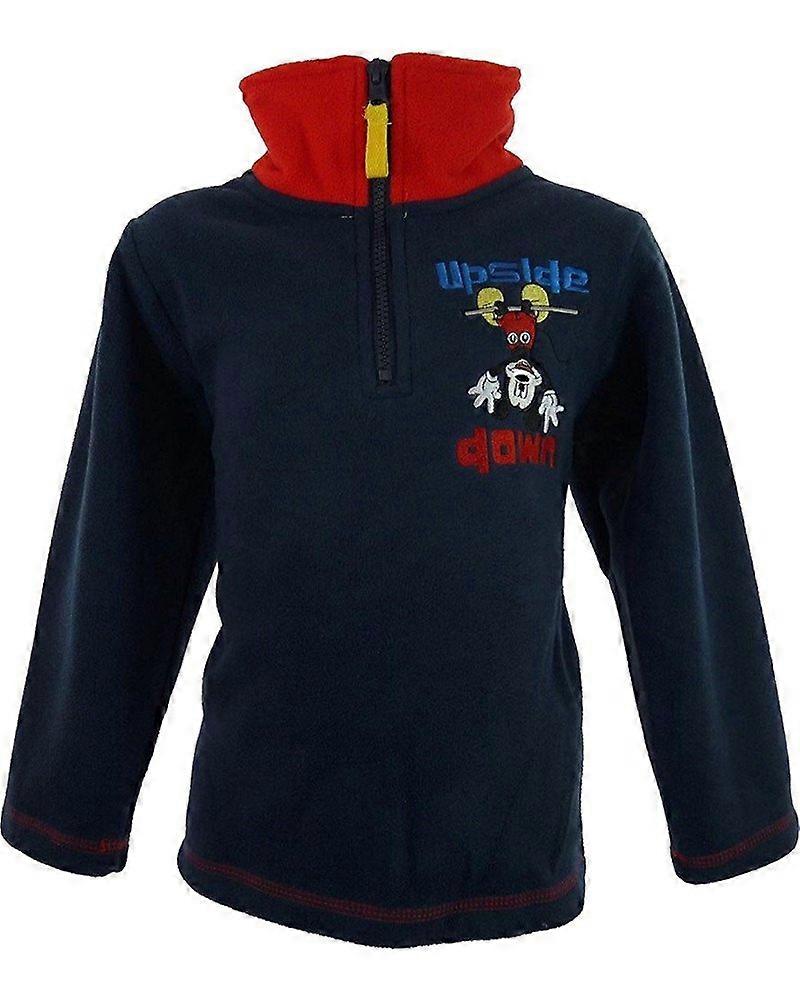 Boys Disney Mickey Mouse Fleece Half Zip Sweatshirt