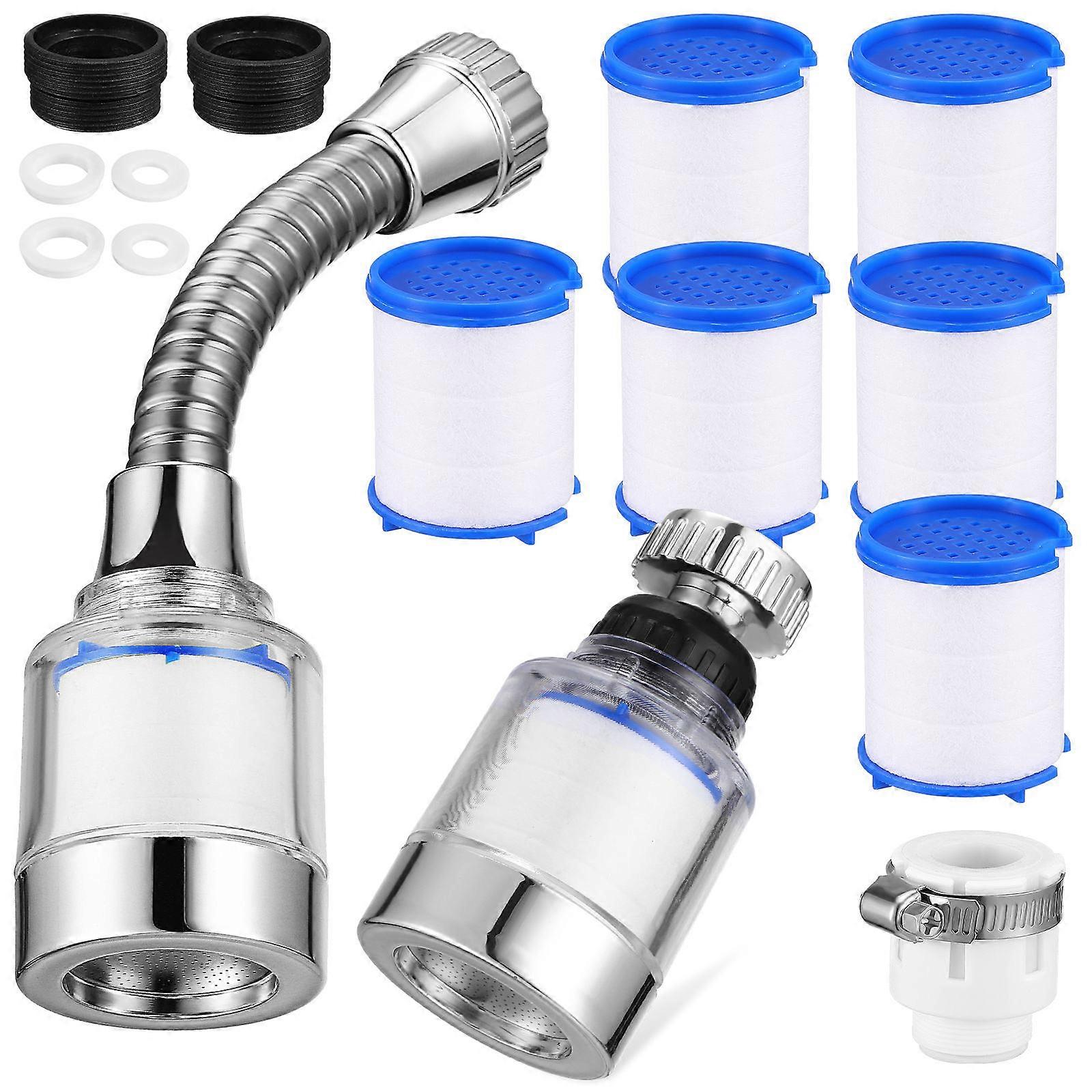Water Filter for Sink Faucet Filter for Bathroom Use 5Sets Included