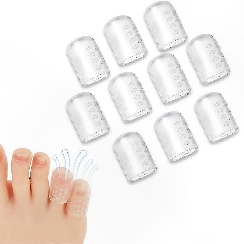 Soft Silicone Toe Guards for Comfort and Protection, Anti-Friction Foot Care Solution