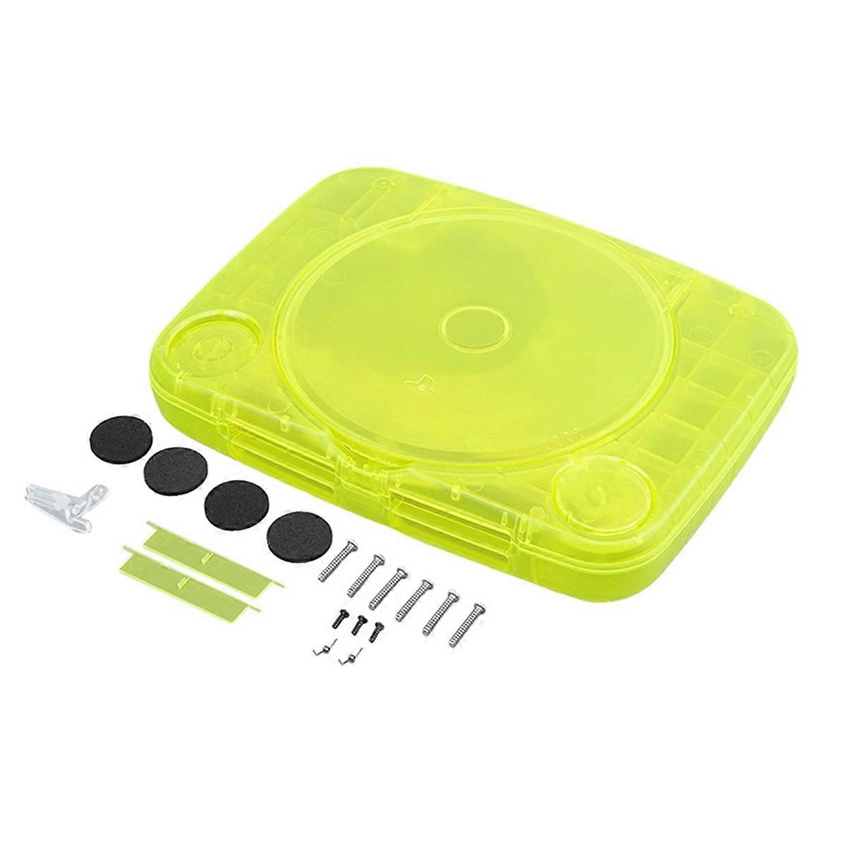 Replacement Shell for PS ONE Case Housing Shell Fluorescent Yellow