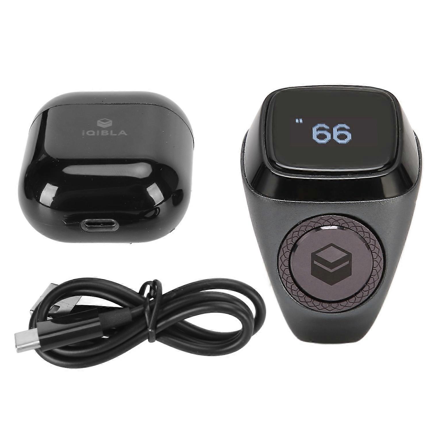 Feature:
1. BT CONNECTION: Built in bluetooth 5.1, this ring can quickly connect to the for iQibla a