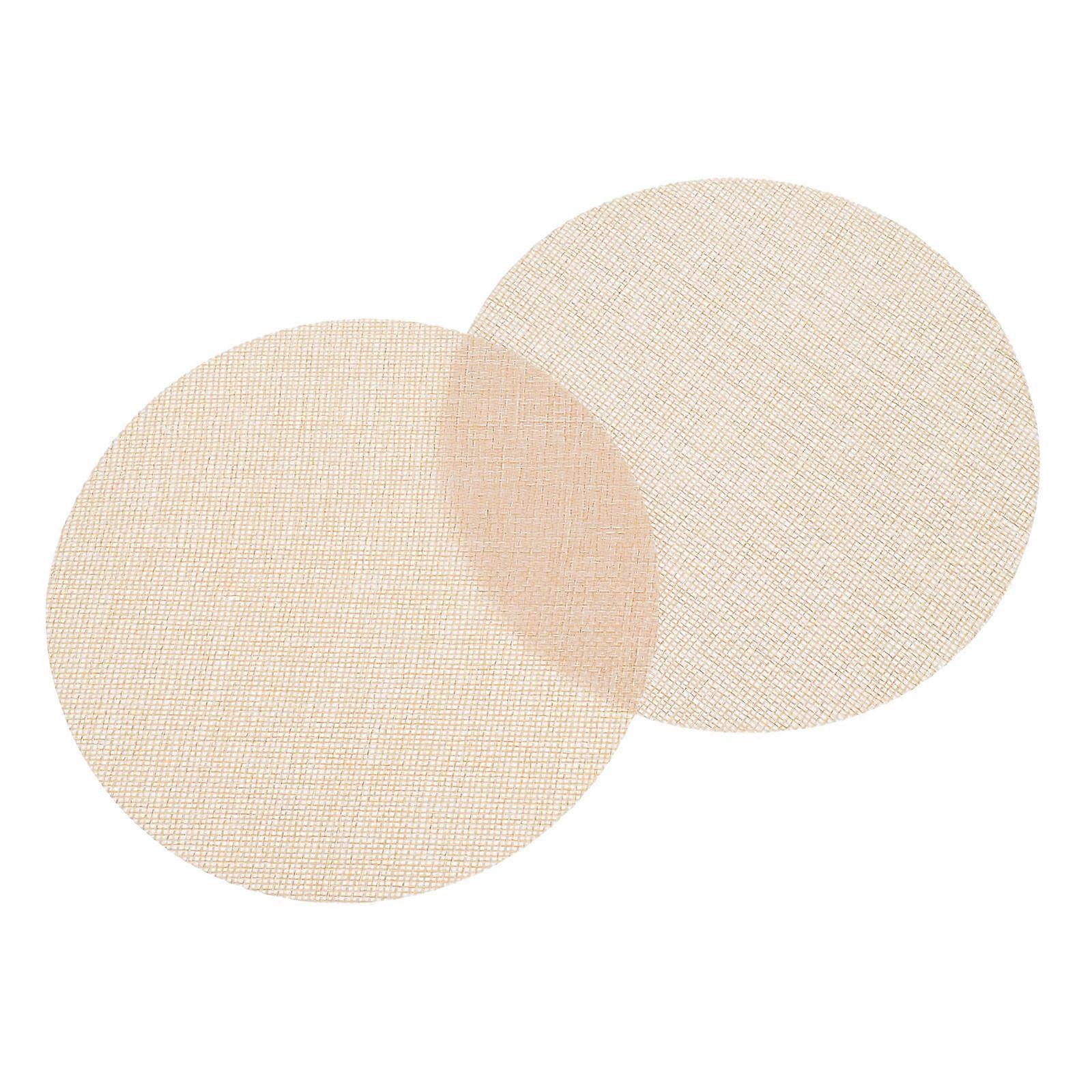 Anti- Diffusion Round Lampshade Sheet For Ceiling Pendant Lights Nursery Suitable 16X16X0.1 CM 8 Pcs