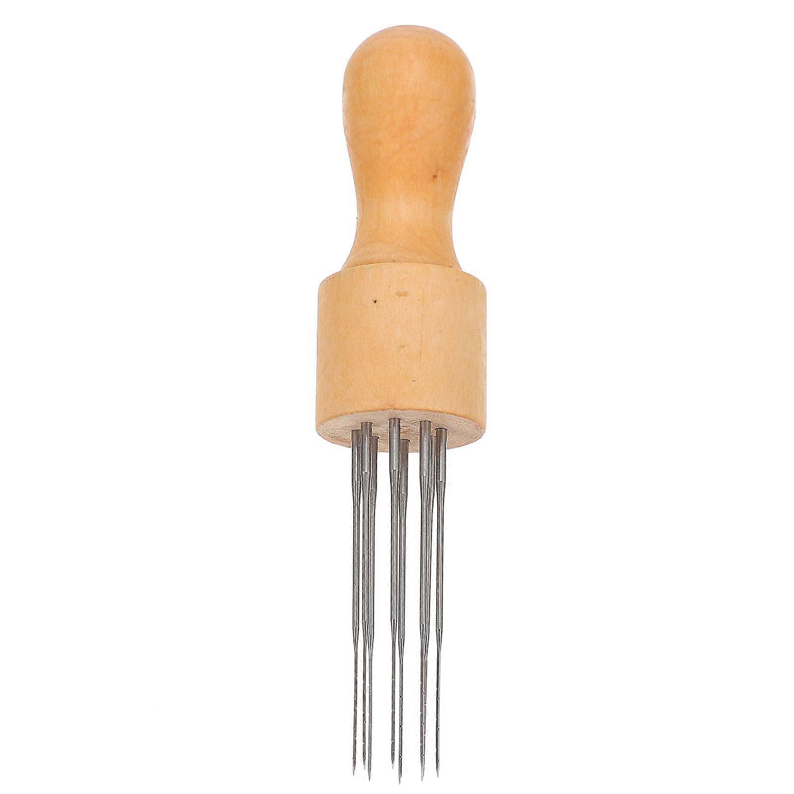 Needle Felting Tool Punch Needle for DIY Use with Wood and Steel