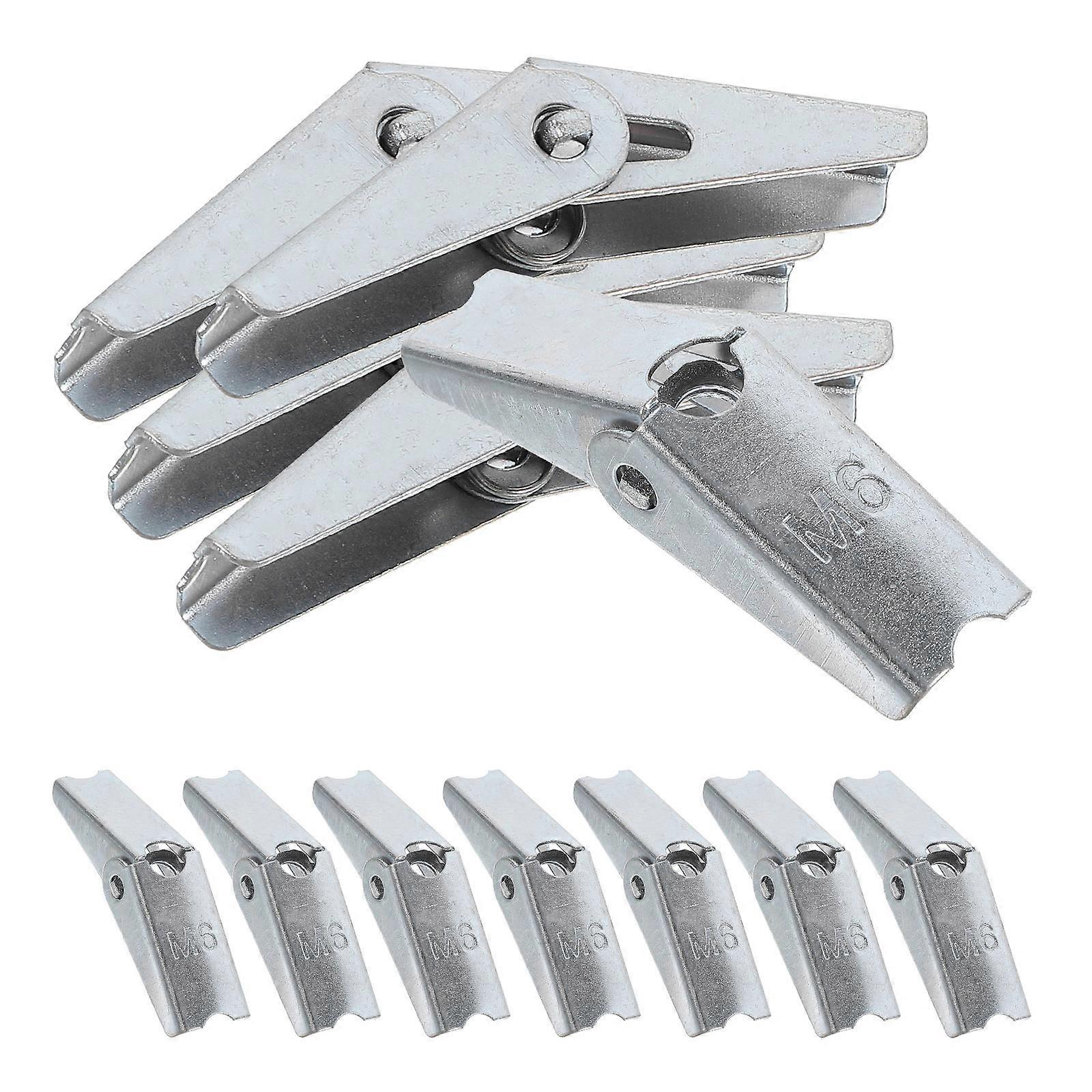Heavy Duty Toggle Anchor 60 Pcs Fixing Heavy Items For Furniture Fixing Cement Board Silver Color Drywall Hanging