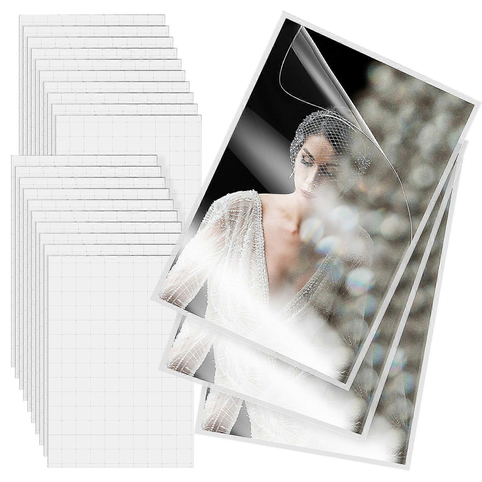 Photo Laminating Sheets Transparent Self Adhesive Laminating Pouches 150 Sheets