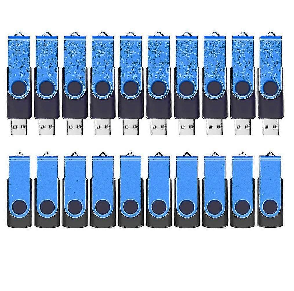 20 Pack Flash USB 2.0 Memory Stick Thumb Drives