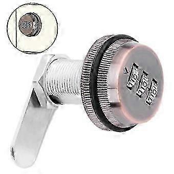 Code Combination Lock Mailbox Without Key For Closet Drawer 30mm