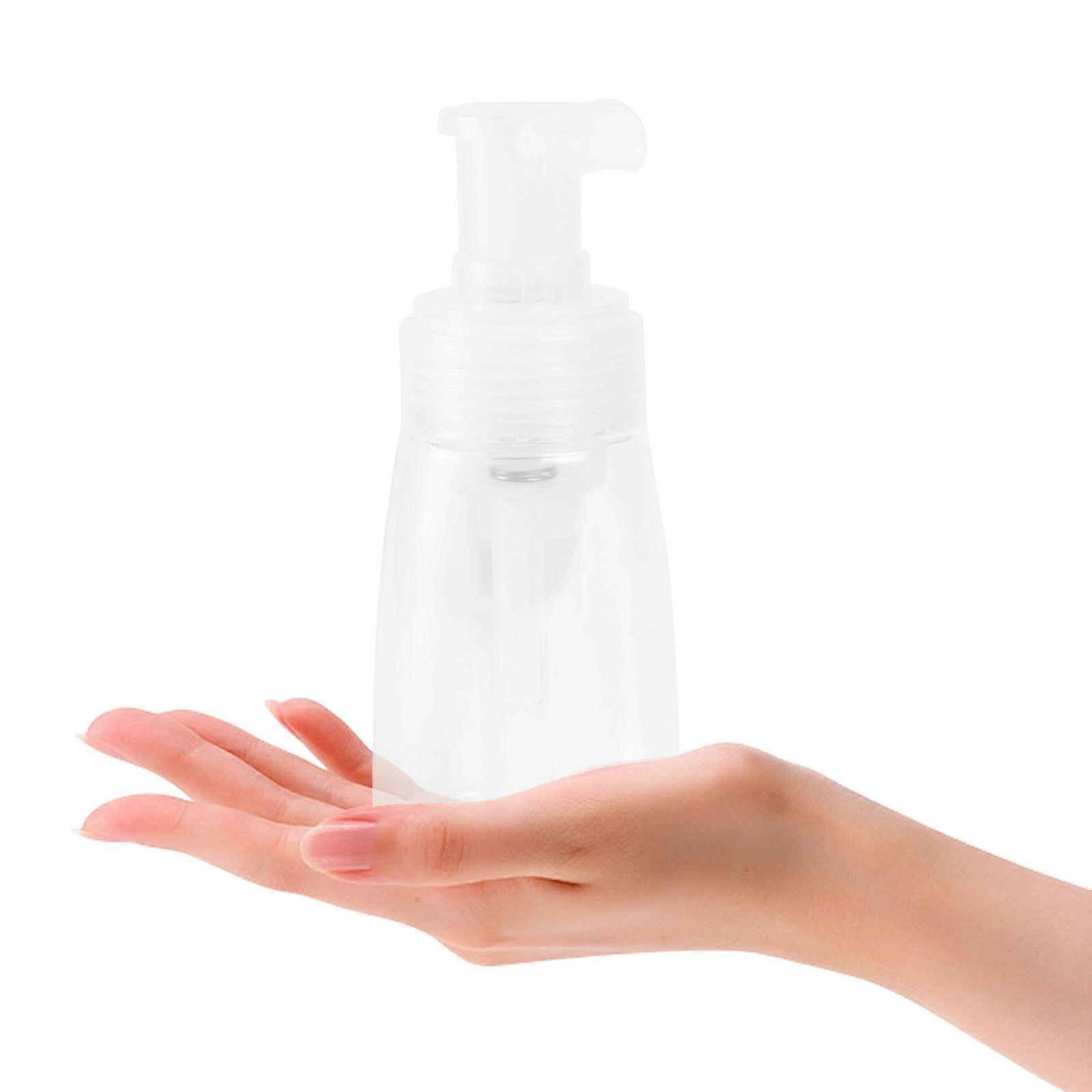 Transparent Plastic Spray Bottle for Storage Powder Spray
