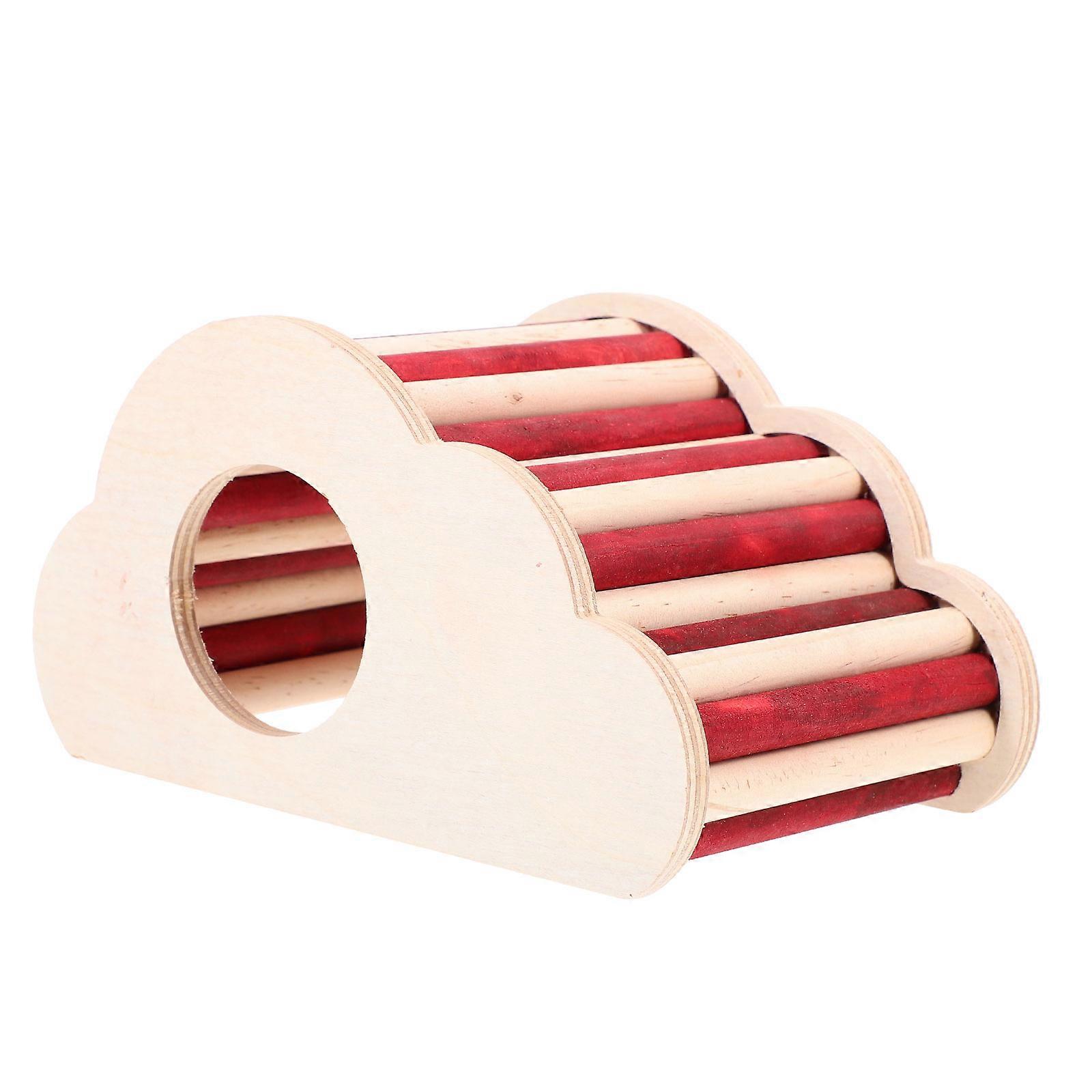 Hamster Accessory Decorative Chinchilla House Supply 2Pcs Hideout for Pets