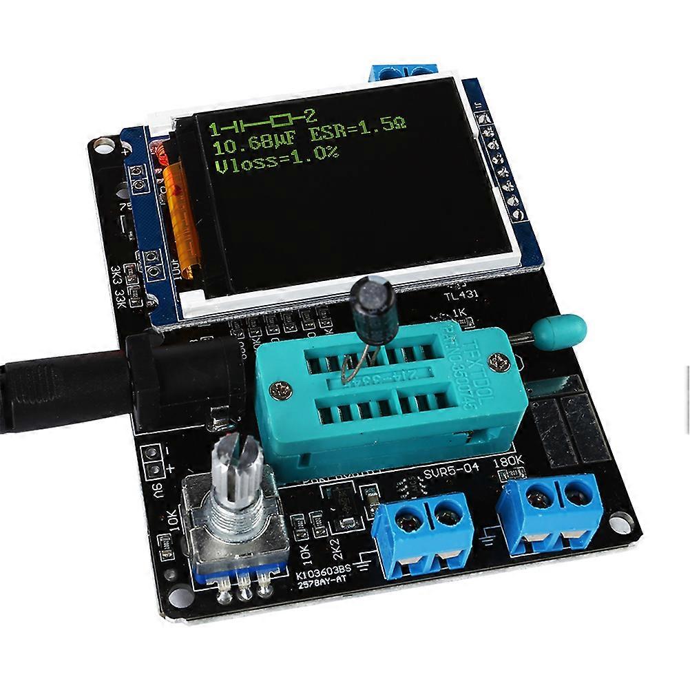 LCD Voltage Measurement Tool 2Pcs For DIY Projects NPN PNP Transistor Testing 8 X 6 X 1 Cm Rectangular Design