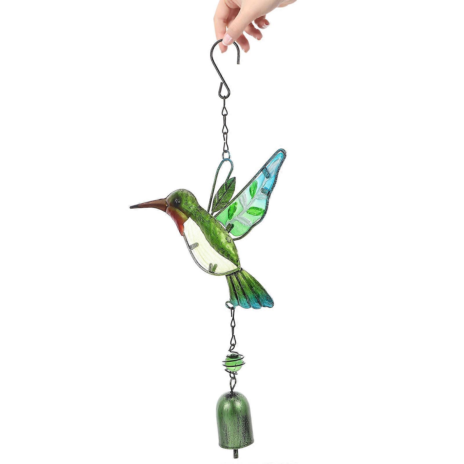 Wind Chime Hanging Hummingbird Wind Chime 4Pcs Set