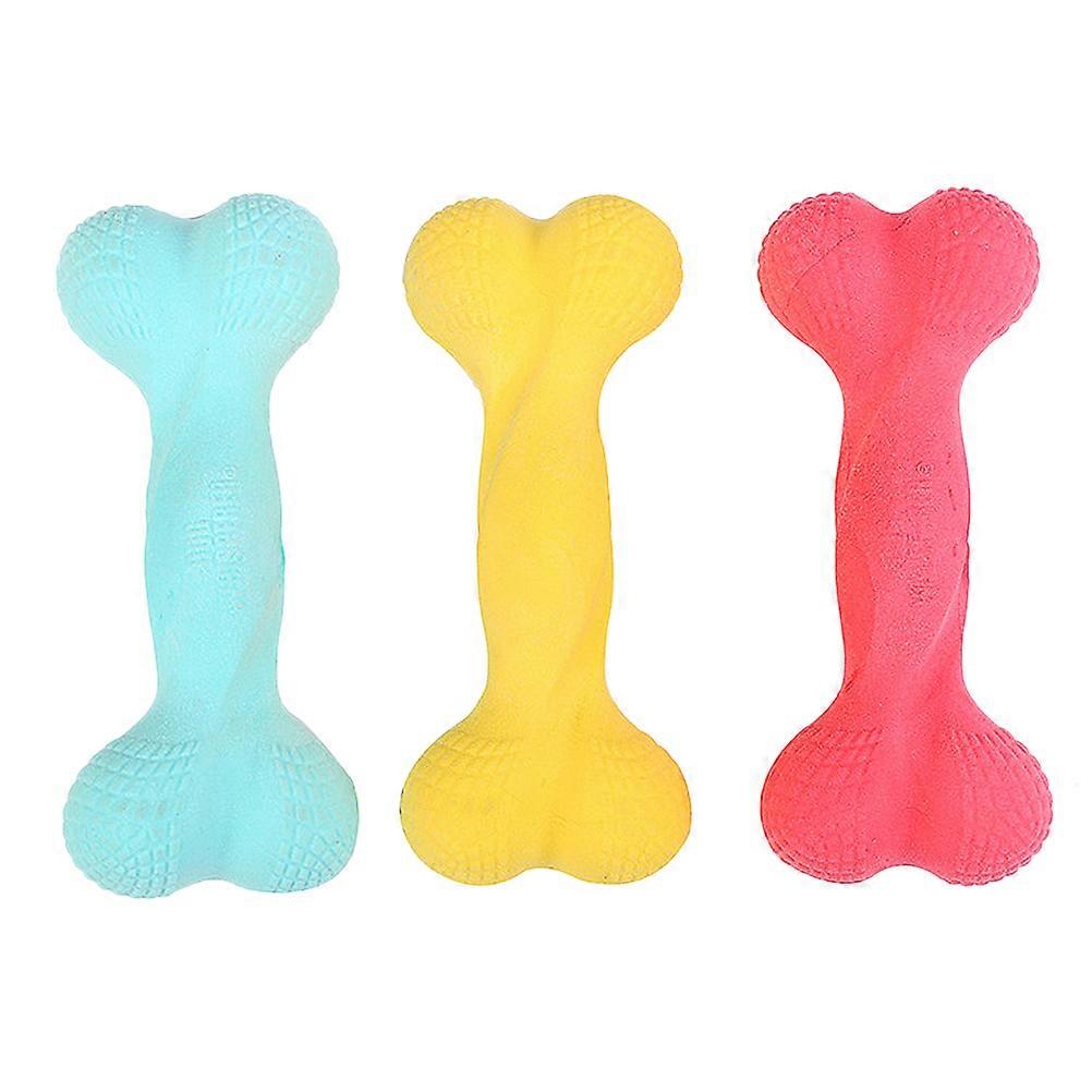 Pet Playing Toy Bone Shape for Dog Teeth Grinding 6Pcs