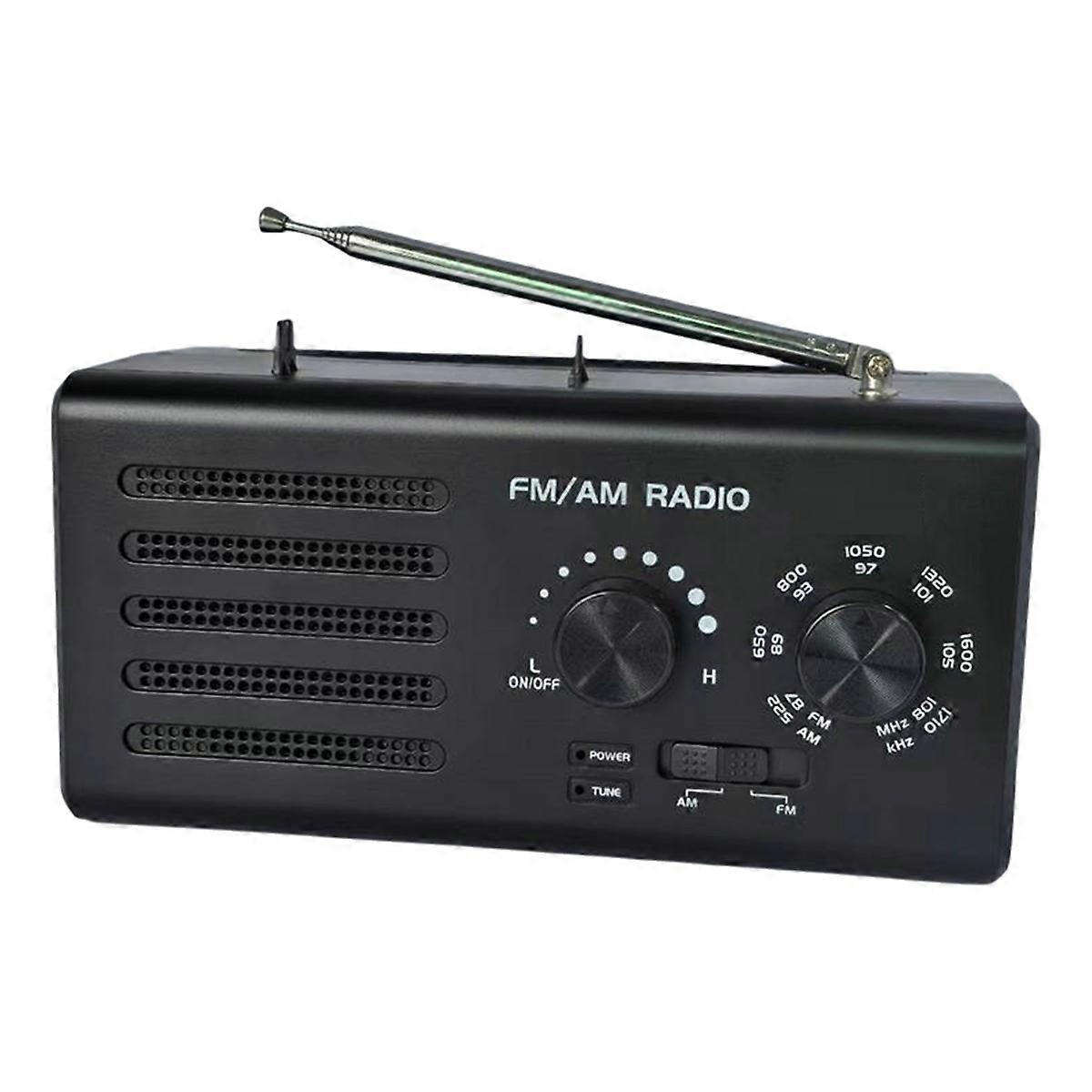 Portable AM/FM Radio Transistor Radio Loud Speaker EU PLUG