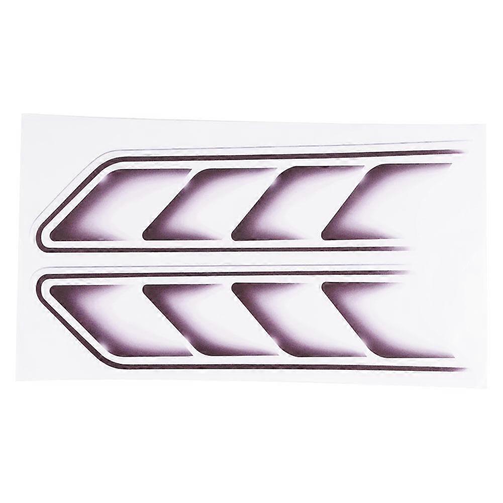 3D Car Side Vent Stickers Decorative Emblems Waterproof Sun Protection Decals