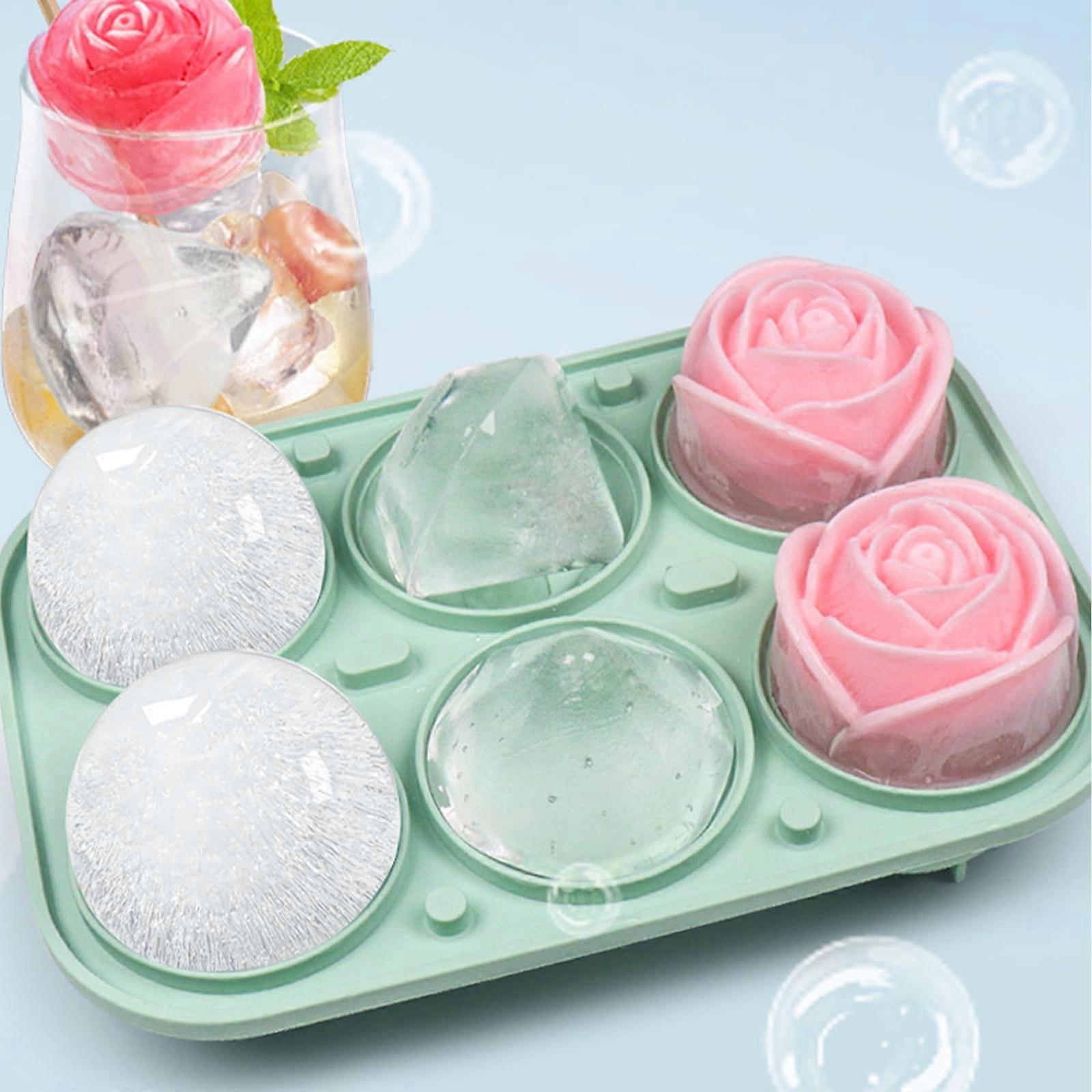 Bocqde A Convenient Ice Tray For Home Use Suitable For Various Types Of Wine And Beverages To Help Enhance The Taste Of 6 Ice Balls