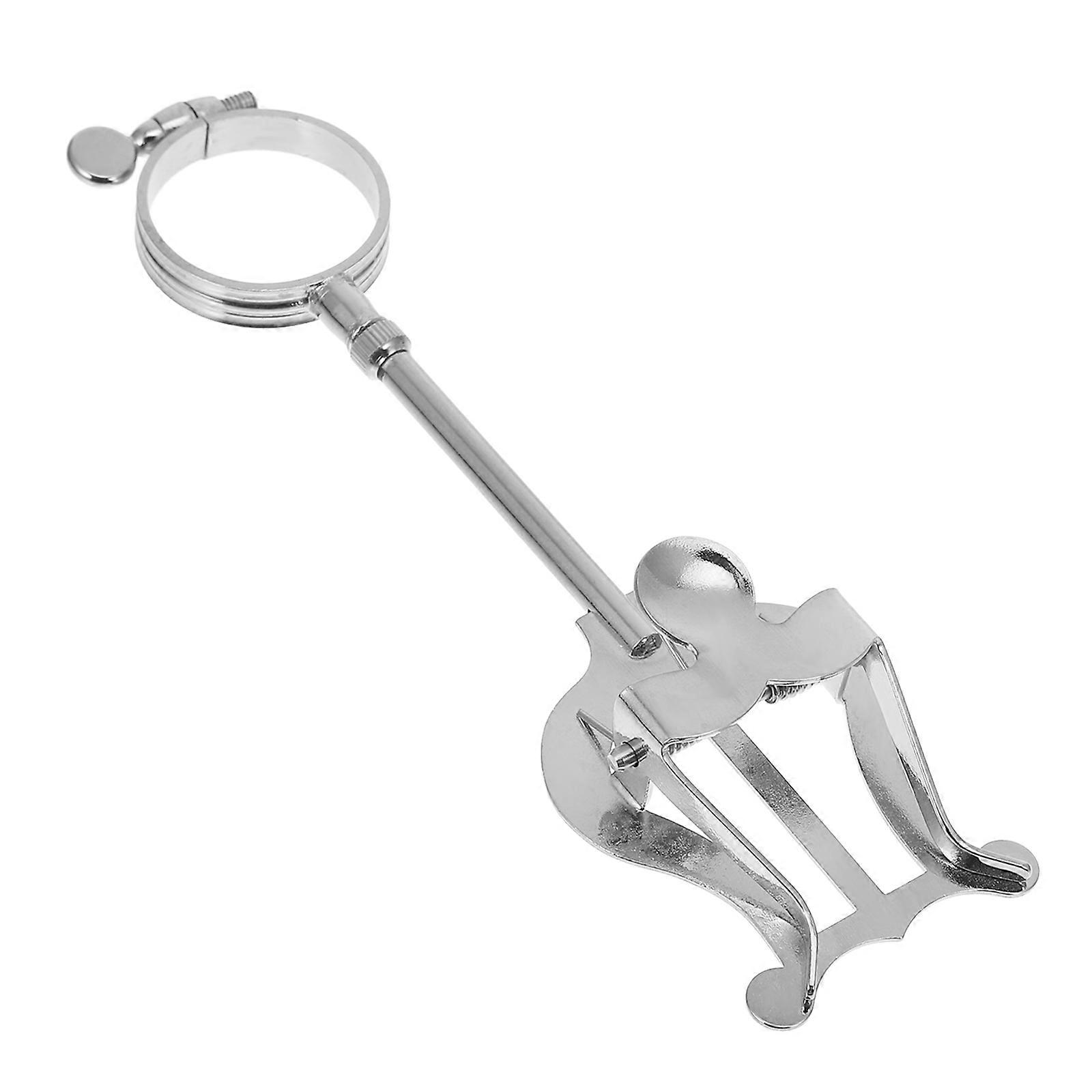 Clarinet Sheet Music Clip Iron Score Holder for Fixing Use 5Pcs Silver