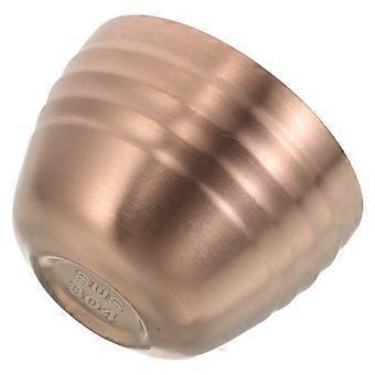 Rose Gold Mini Stainless Steel Cup for Dipping Sauce 4Pcs Set