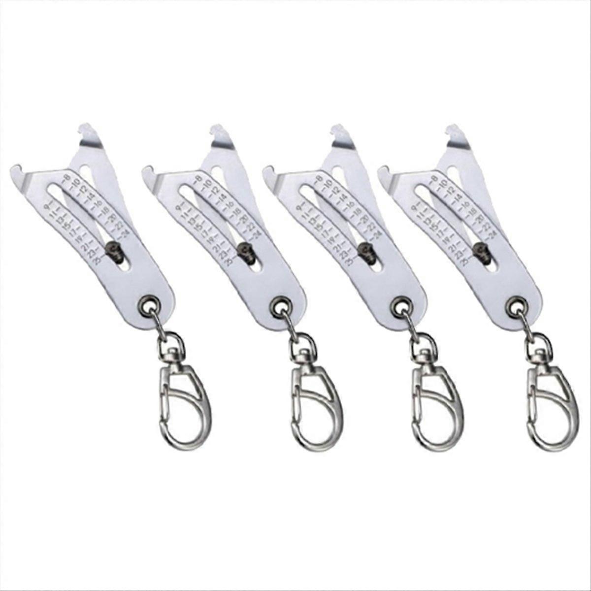 Portable Precision Thread Size Check Keychain Portable Keychain