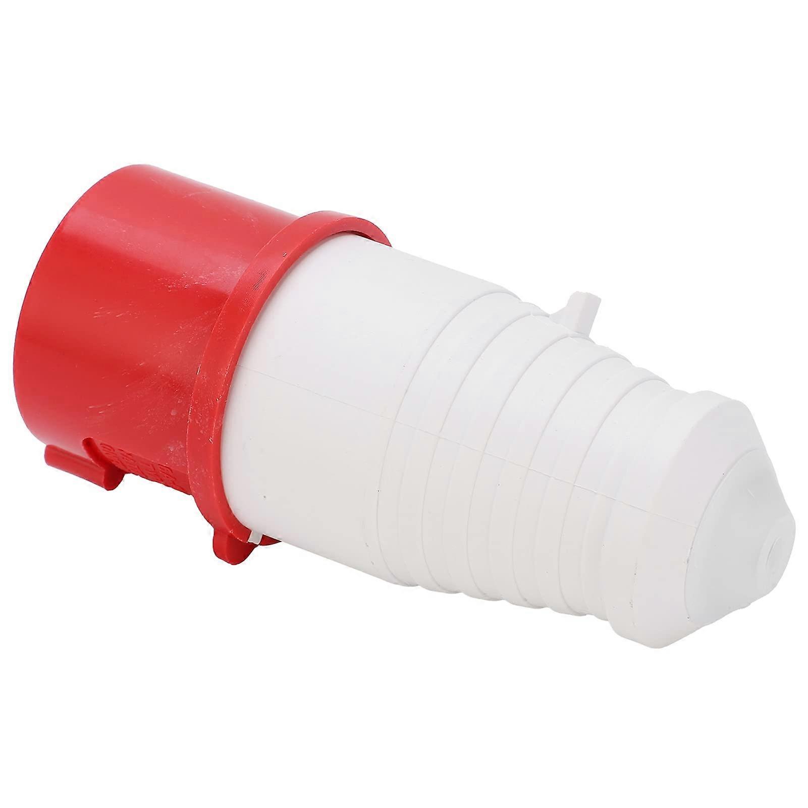 16A 4Pin Industrial Plug Upper Brass Guide For Work And Energy Plants