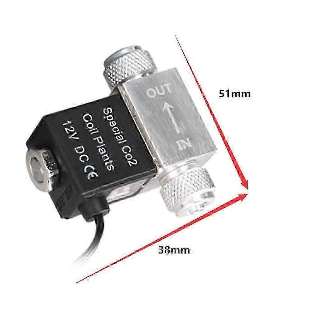 Low Temperature CO2 Solenoid Valve Regulator for Aquarium Fish Tank - Precision Electromagnetic Control_i*