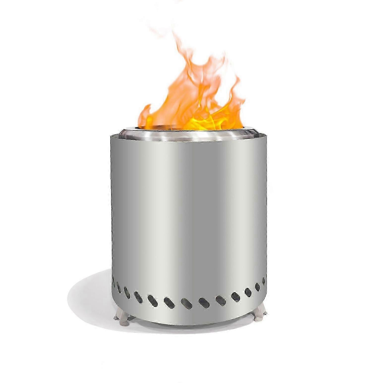 ステンレス鋼の屋外薪ストーブ:屋内、中庭、ポータブル、卓上