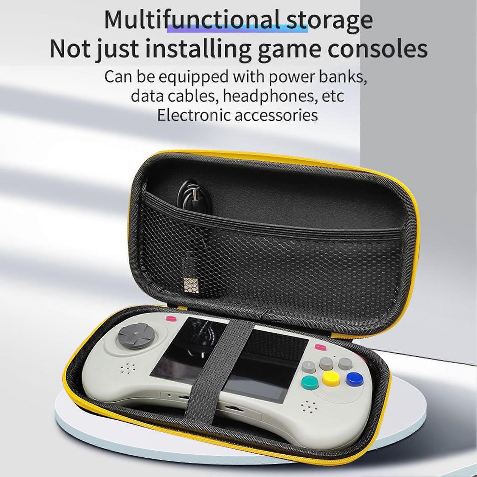 SUSUchens EVA Hard Shell Carrying Case for RG ARC-D & RG ARC-S - Shockproof Protective Bag for Portable Game Console, Black