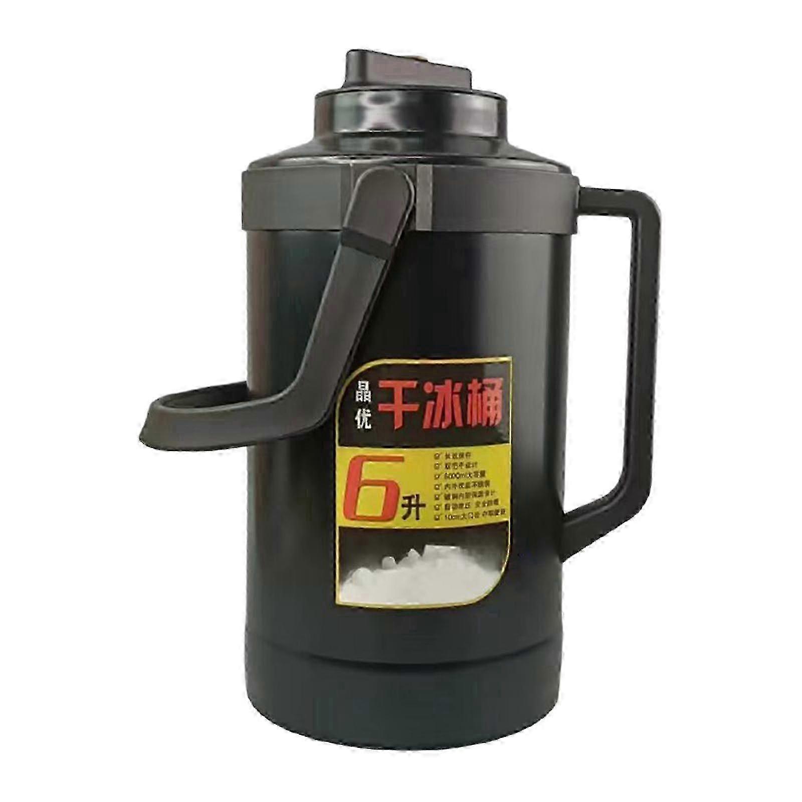 Dry Ice Bucket Dry Ice Storage Bucket Thermal Water Bottle Ice Storage Container For Cooling