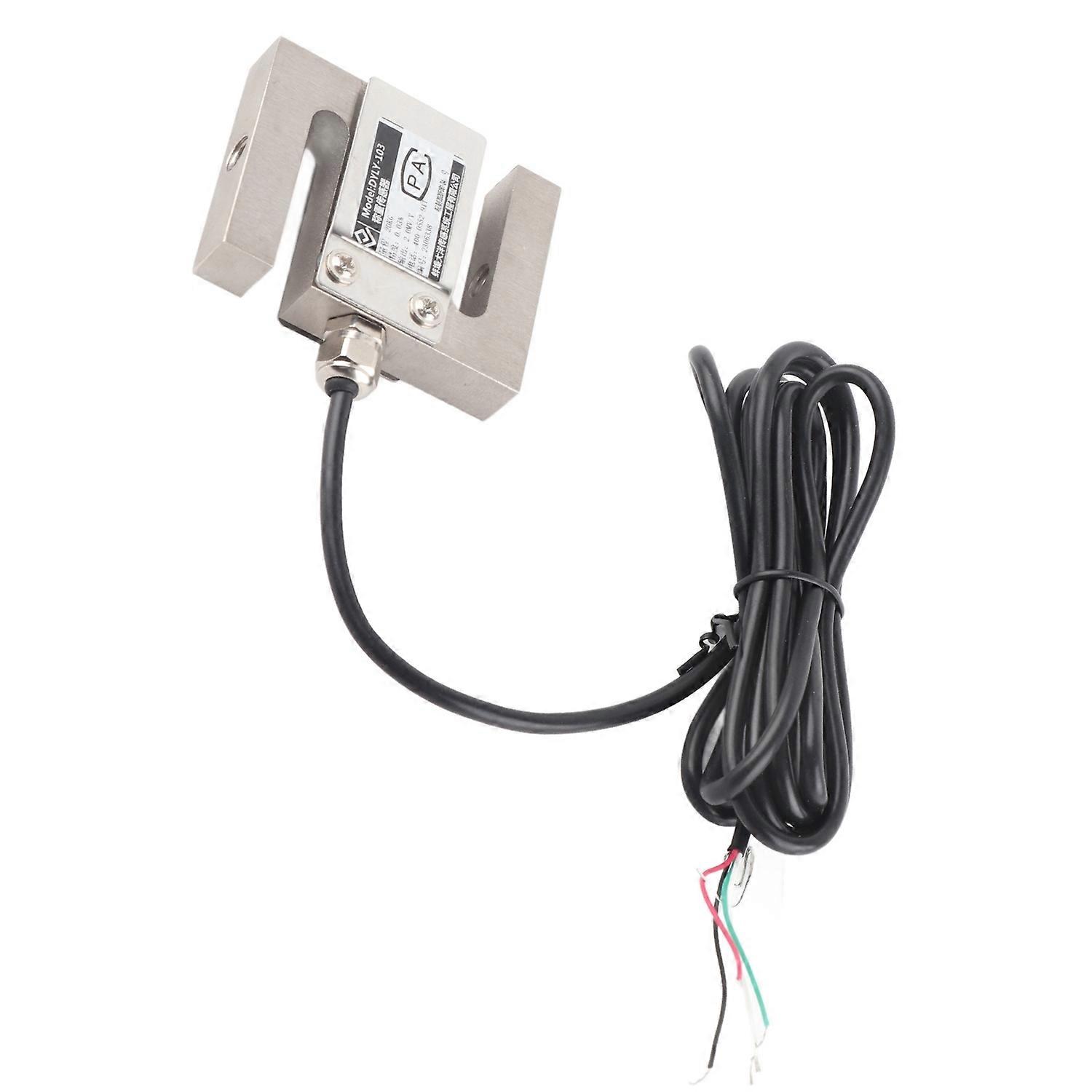 S Type Load Cell Weight Sensor M8x1.25 Stainless Steel Pull Pressure Compression and Tension Force S