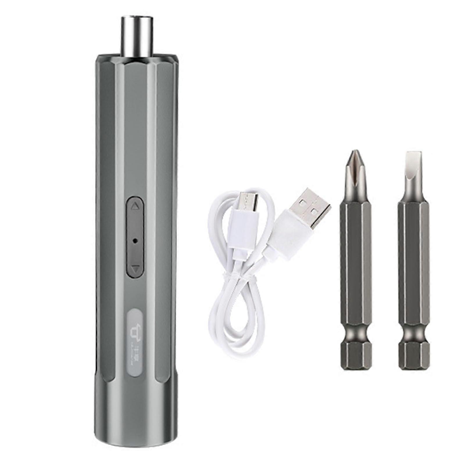 Power Screwdriver Cordless 2000mAh Rechargeable With Manual and Electric Bits Set for Home