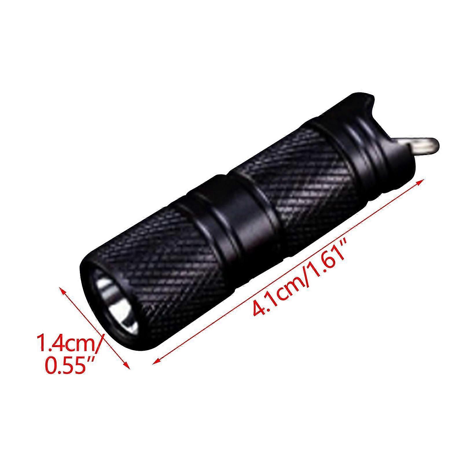 Pocket Mini LED Flashlight USB Rechargeable Mini USB Rechargeable Flashlight Key Chain LED Flashlight Strong Flashlight Mini Gift