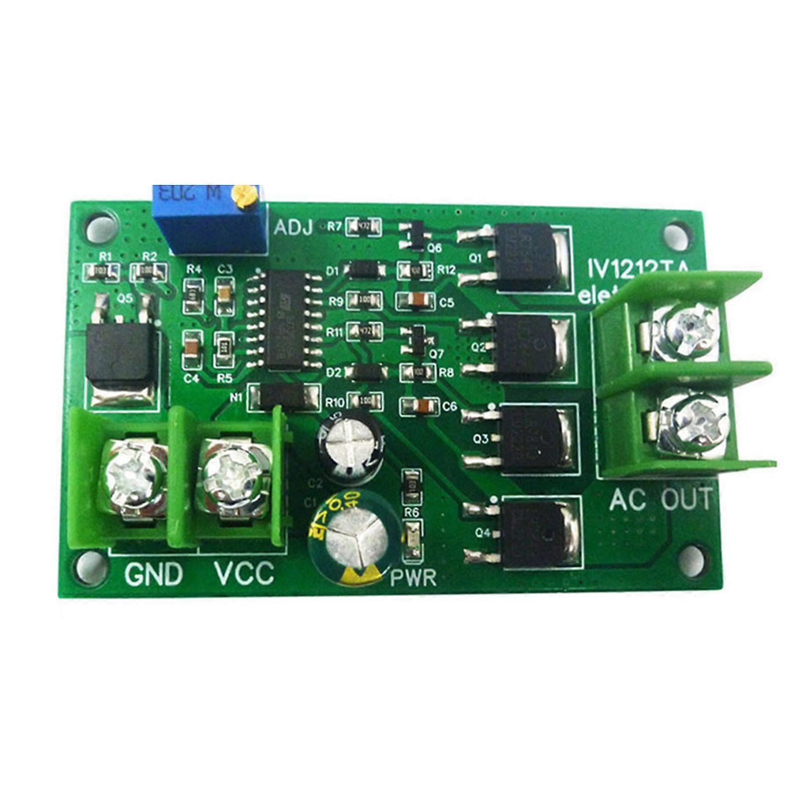 Flexible Square Fluctuation Regulator Circuit Board 12V 100W Output Dense Outline For Consistent Energy Transformation Systems Multicolor