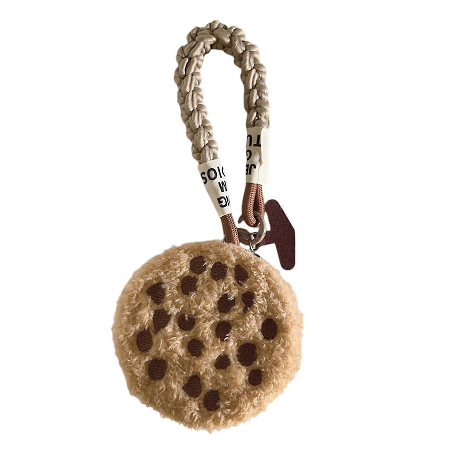 User Friendly Plush donutes Coin Bag Compact Travel Organizers Soft Practical Material For Keys Cash Storage Multicolor