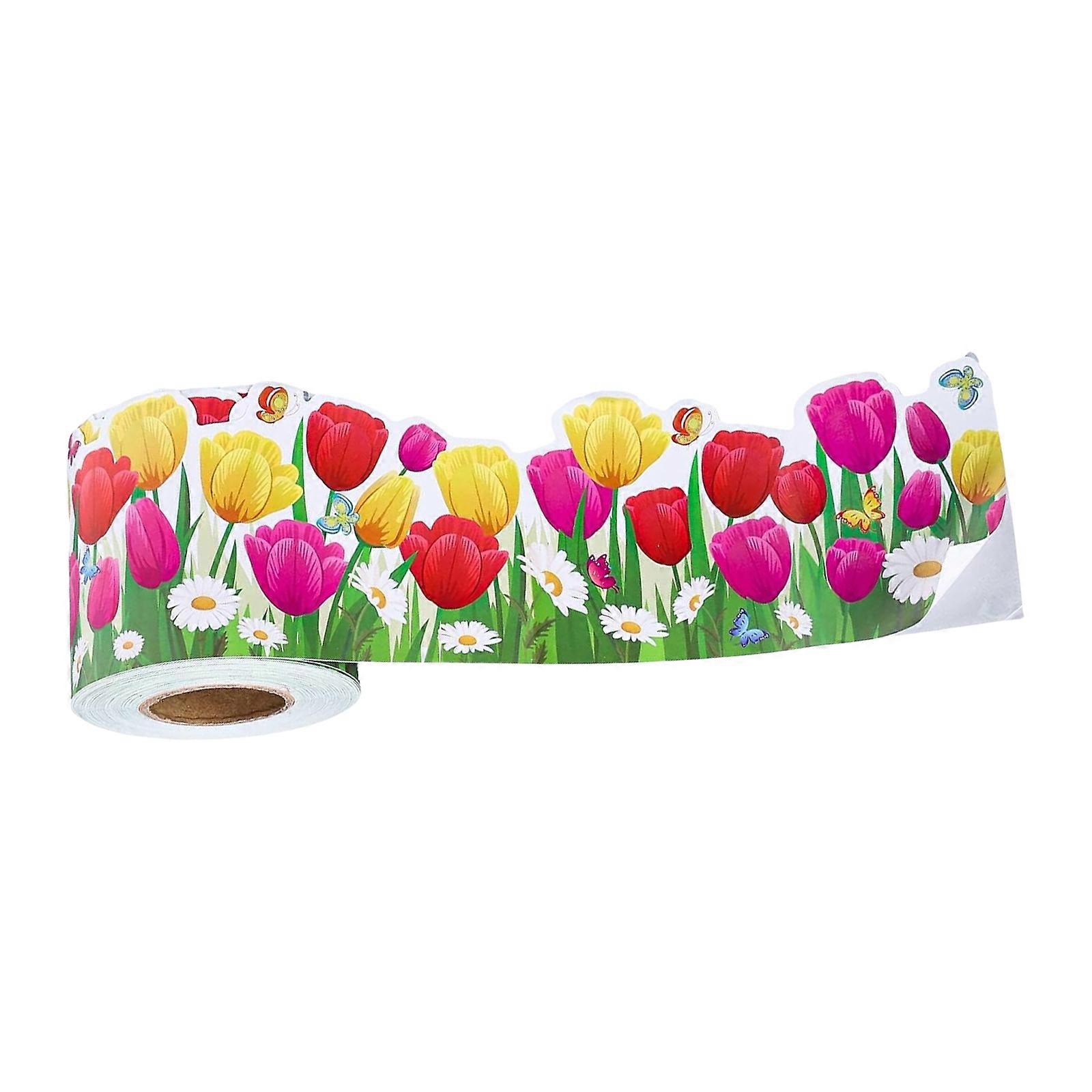 18m Blackboard Adhesive Tape Chalk Friendly for Message Boards and Decorative Displays Decal Multicolor