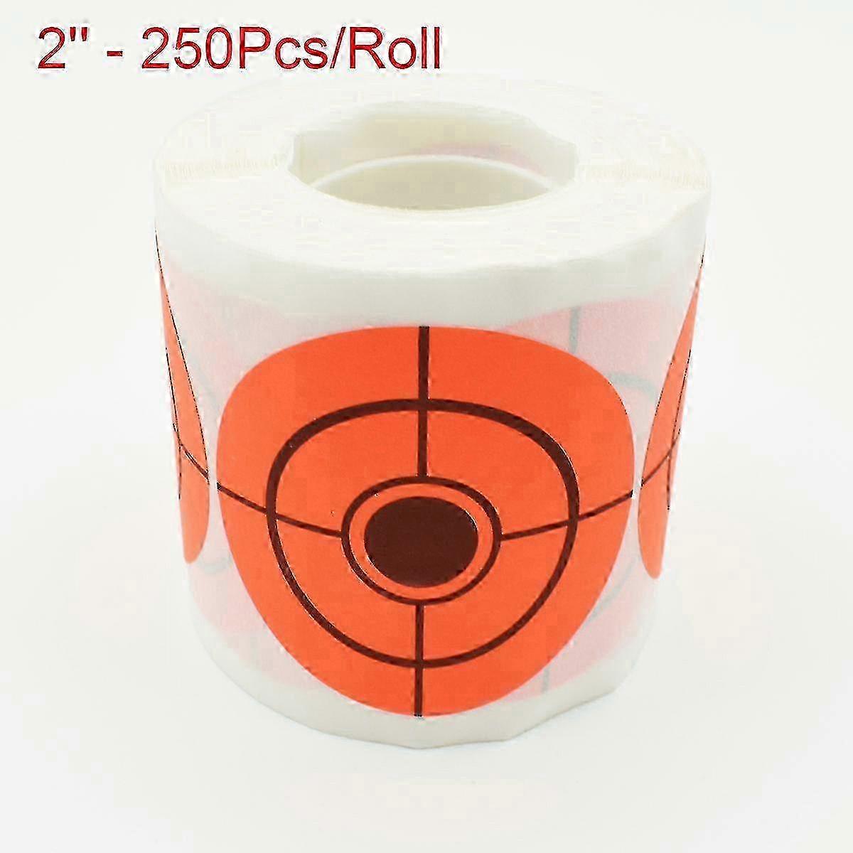 2'/3' Shooting Target Bullseye Self-adhesive Stickers For Shooting Exercises